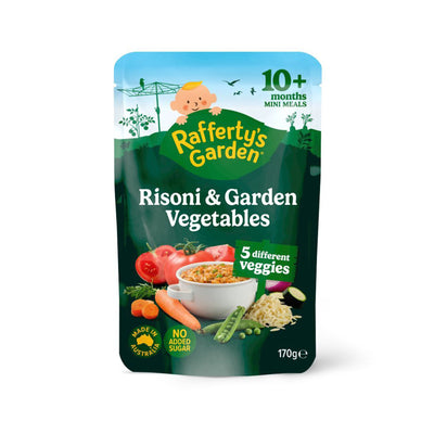 Raffertys Garden Risoni Pasta and Garden Vegetable 170g