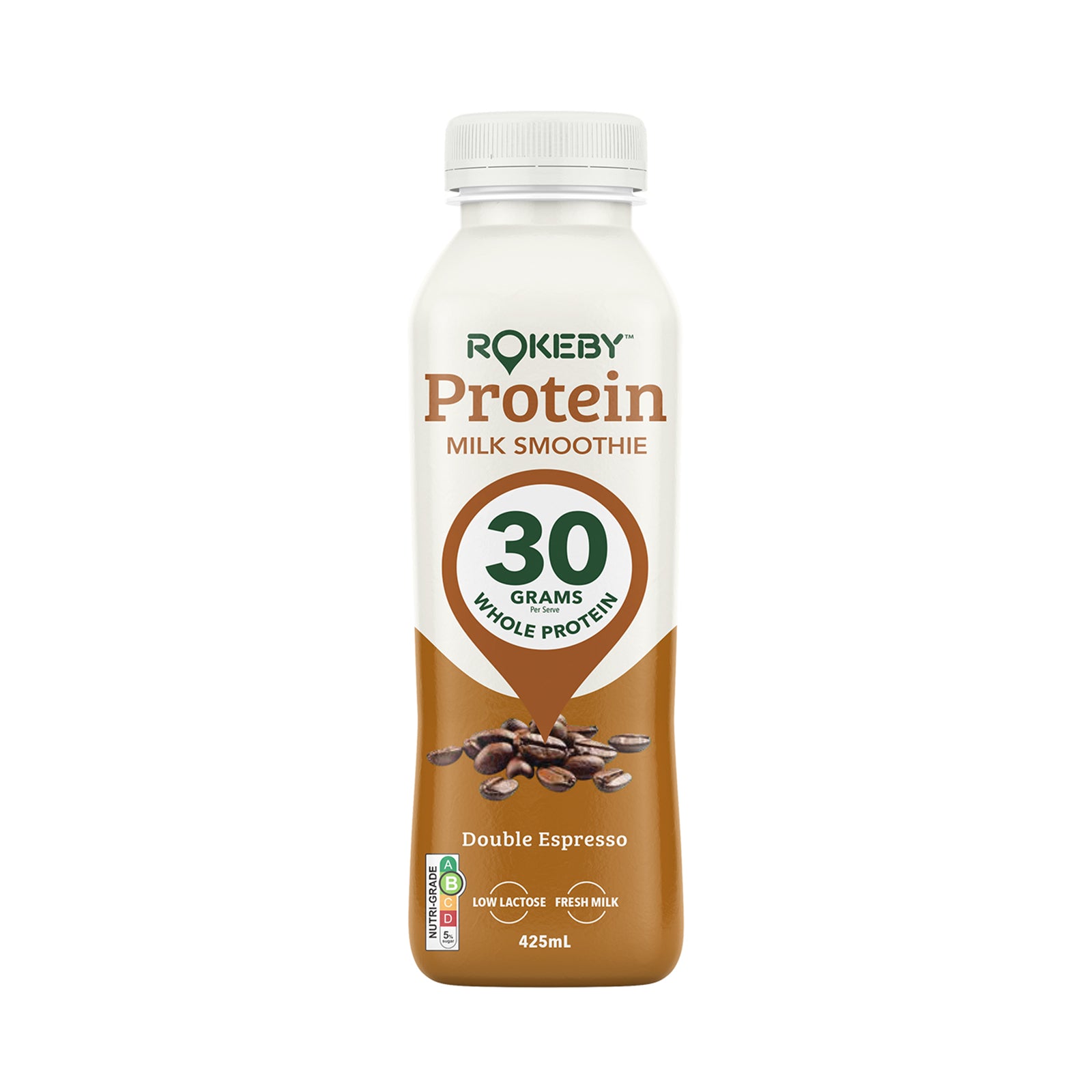 Rokeby Farms Double Espresso Protein Smoothie 425ml
