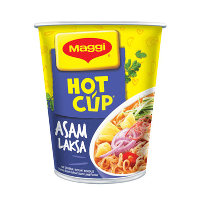 Maggi Hot Cup Asam Laksa Instant Noodle 60g