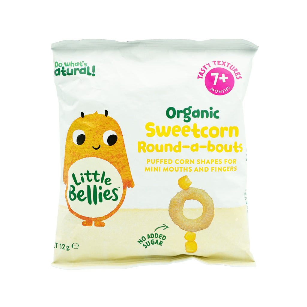 Little Bellies Round-a-bouts Super Sweet Corn 12g