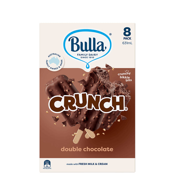 Bulla Crunch Double Chocolate 8pcs/pack (highest price)