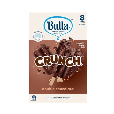Bulla Crunch Double Chocolate 8pcs/pack