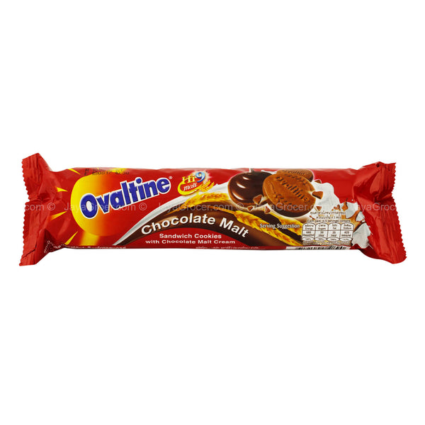 Ovaltine Chooclate Malt Sandwich Cookies 130g (highest price)