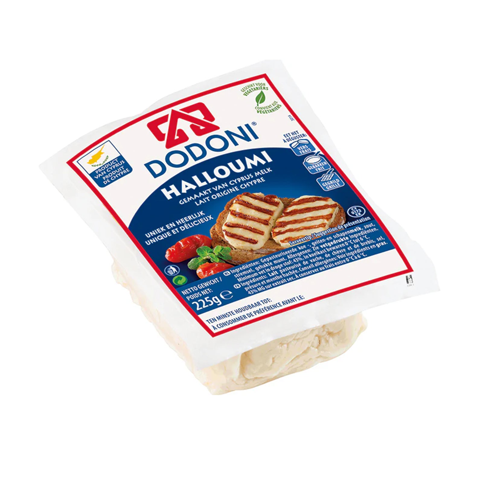 Dodoni Halloumi Cheese 225g