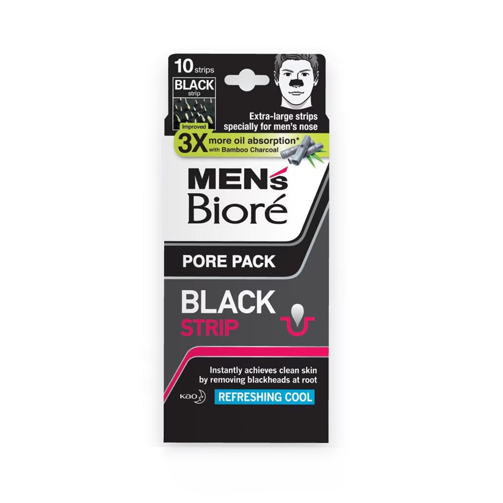 Biore Men's Black Pore Pack 10pcs/pack