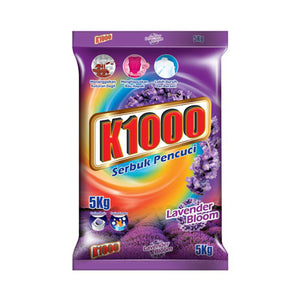 K1000 Lavender Bloom Detergent Powder 5kg