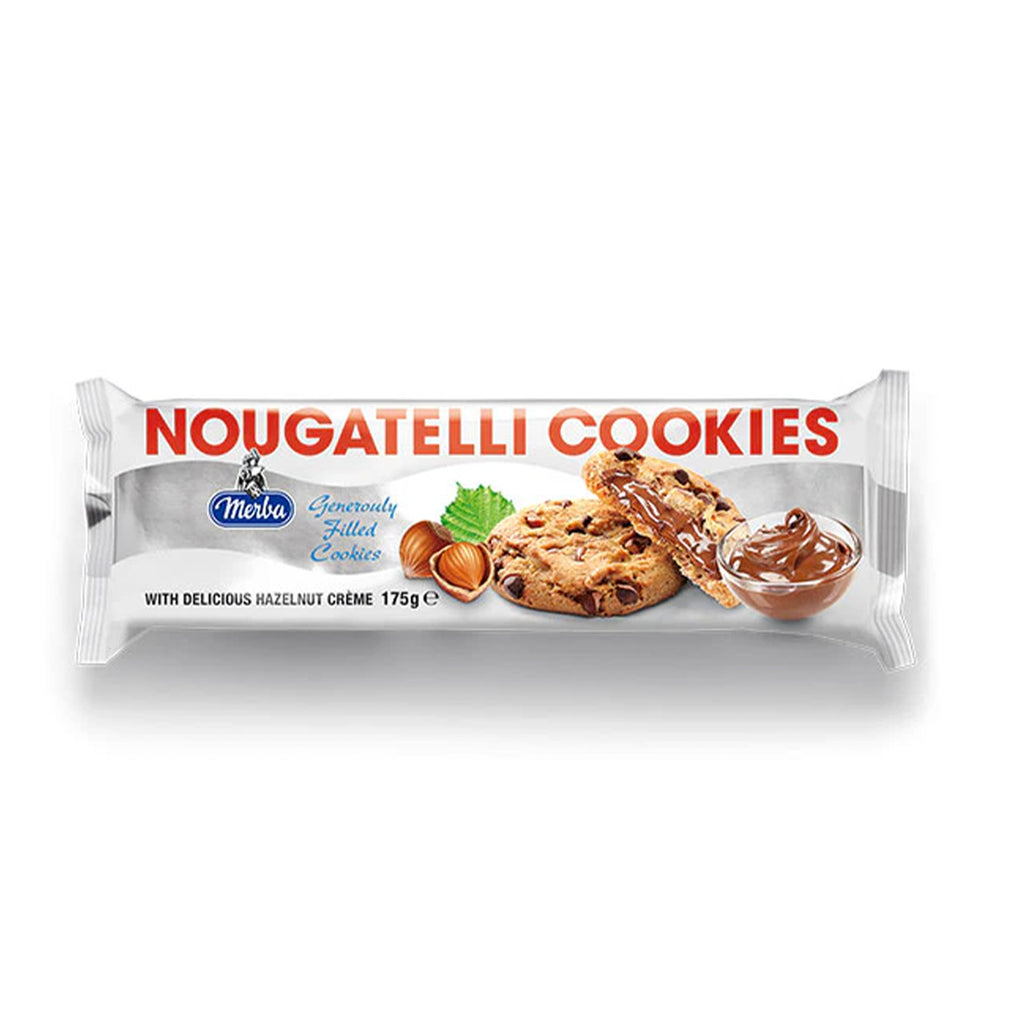 Merba Patisserie Nougatelli Cookies 175g