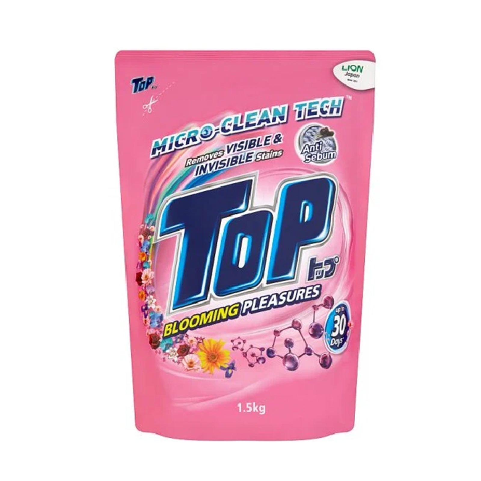 Top Blooming Pink Liquid Detergent Refill 1.5kg