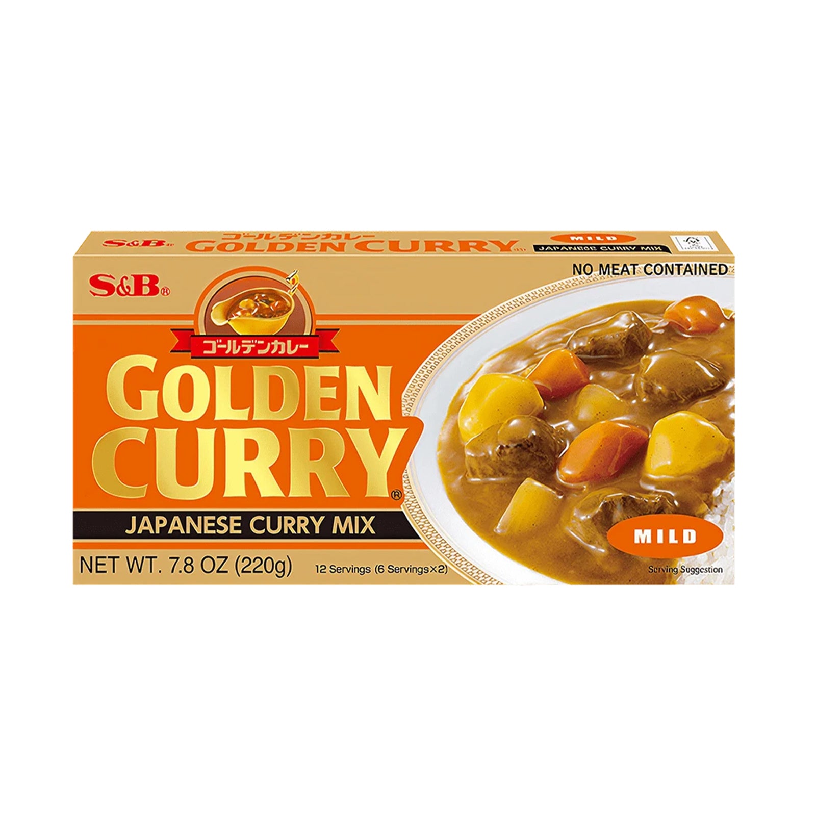 S&B Golden Curry Mix (Mild) 220g