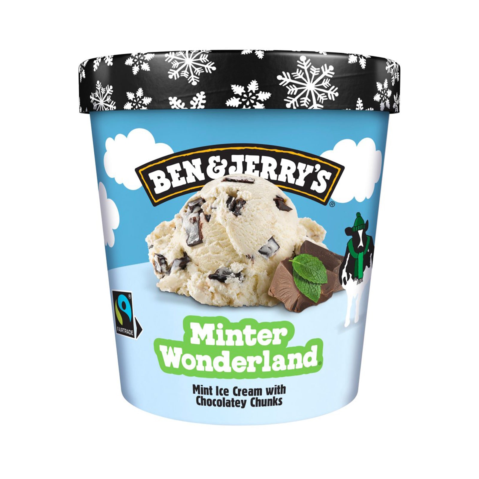 Ben & Jerry's Minter Wonderland Ice Cream Tub 465ml