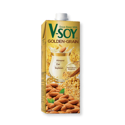 V-Soy Golden Grain Soybean Milk 1L