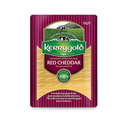 Kerrygold Red Cheddar Sliced Cheese 150g