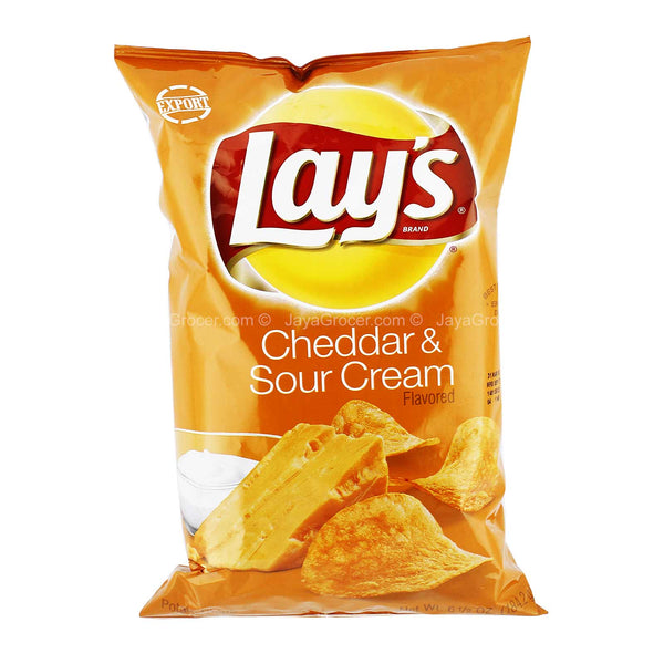 Lay's Cheddar and Sour Cream Flavored Potato Chips 184g (highest price)