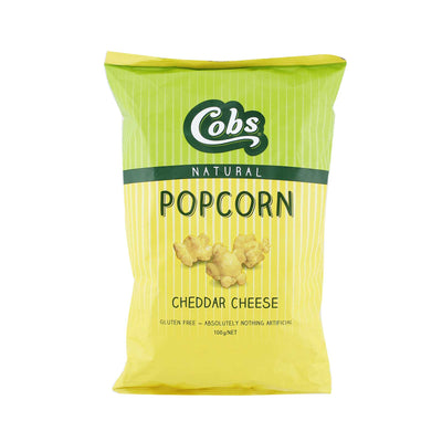 Cobs Natural Popcorn Cheddar Cheese 100g