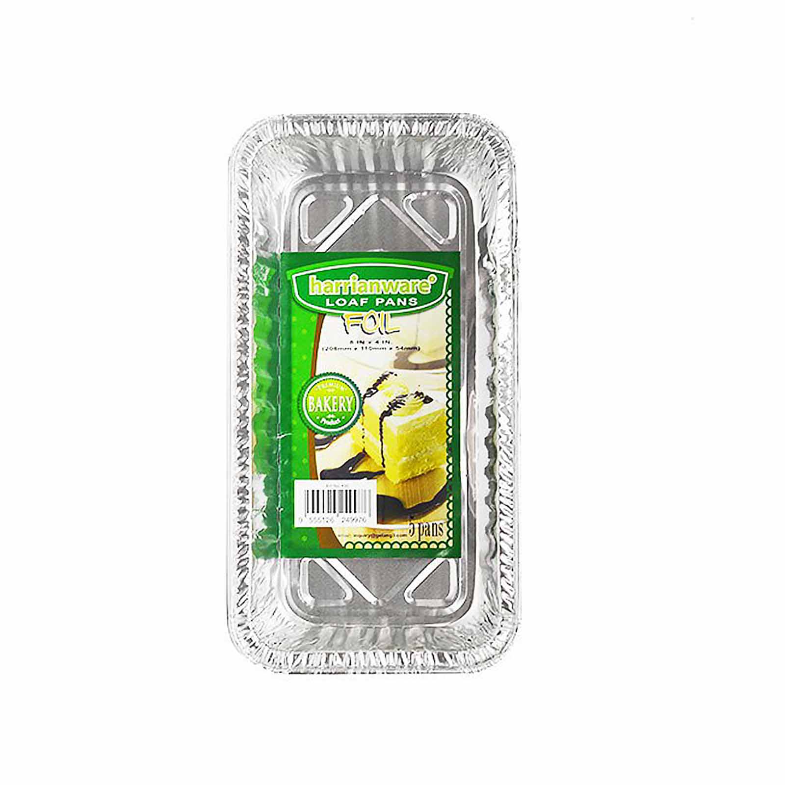 Harrianware Aluminium Loaf Pan 5pcs/pack
