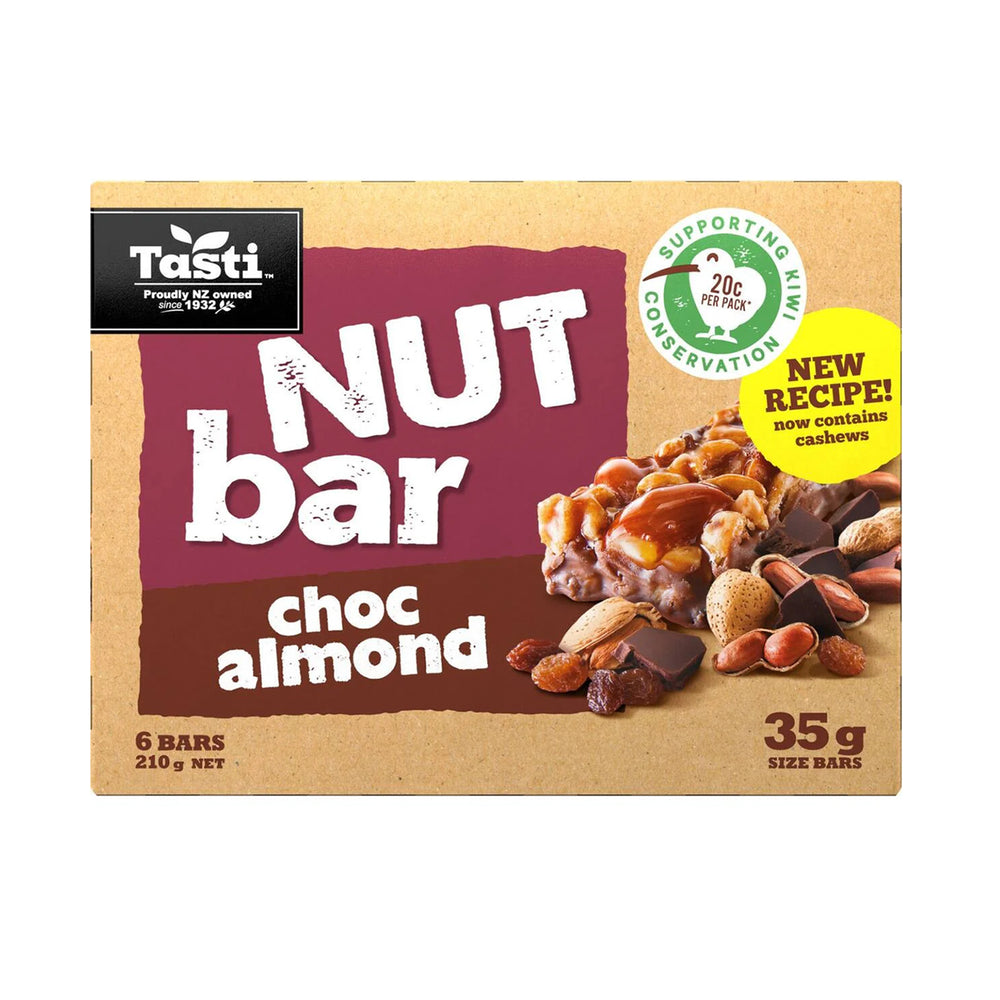 Tasti Chocolate Almond Nut Bar 210g