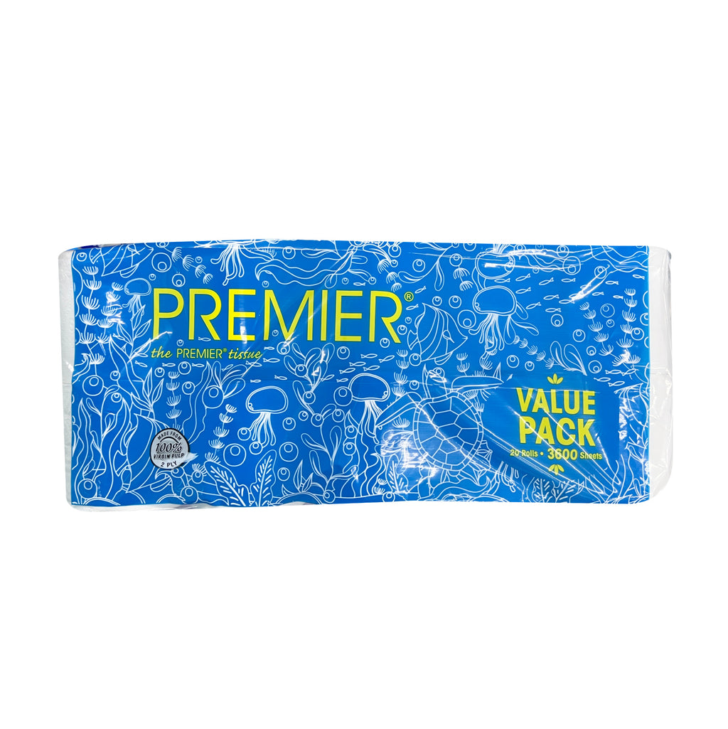 Premier Lifestyle Toilet Roll 180pcs x 20rolls