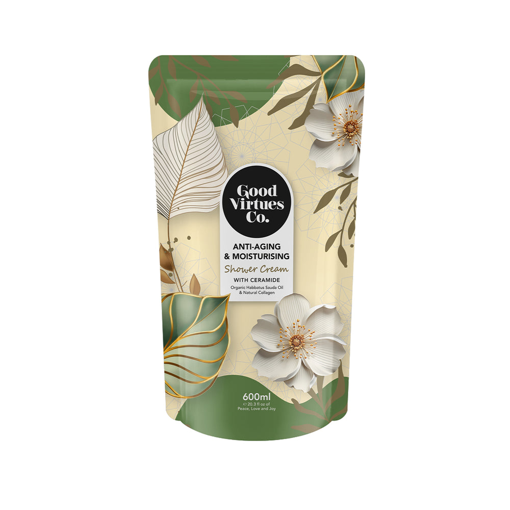 Good Virtues Co Nourishing and Hydrating Shower Cream Refill 600g