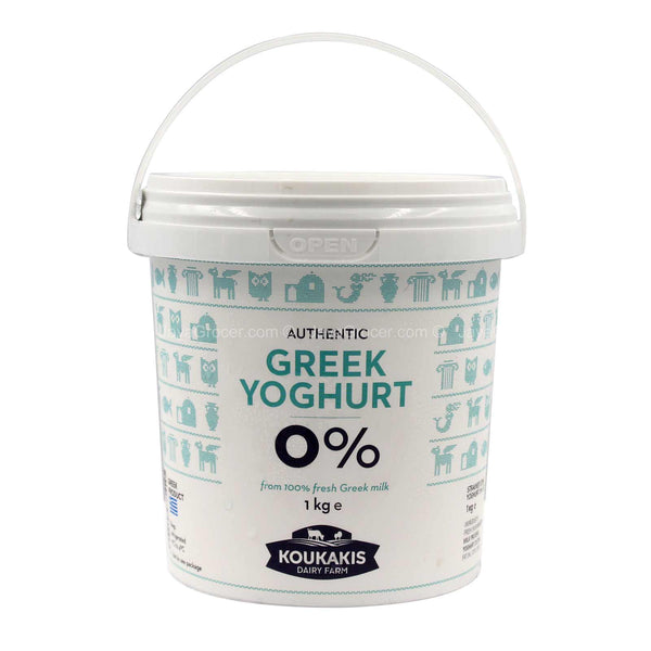 Koukakis Authentic Greek Yogurt 0% Fat 1kg (highest price)
