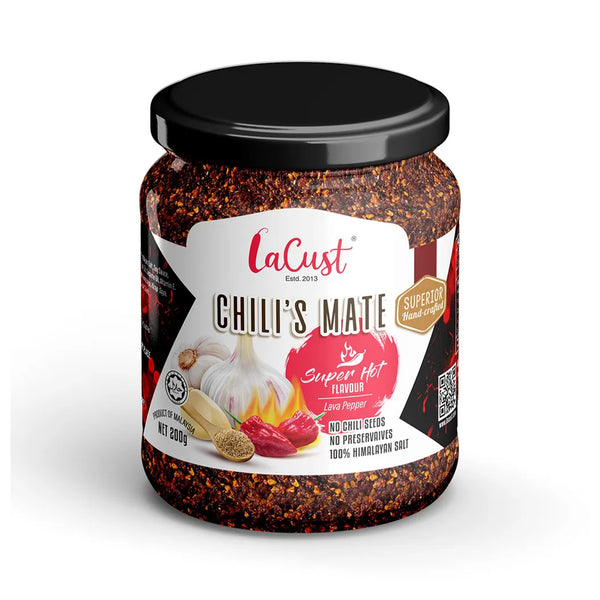 La Cust Chilis Mate Super Hot 190g (highest price)