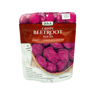 DJ&A Beetroot Crispy Slices 35g