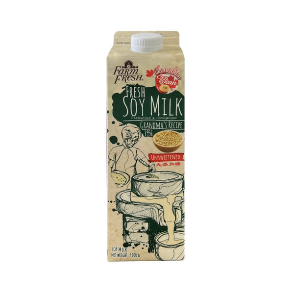 Farm Fresh Soy Milk Unsweetened 1L (highest price)