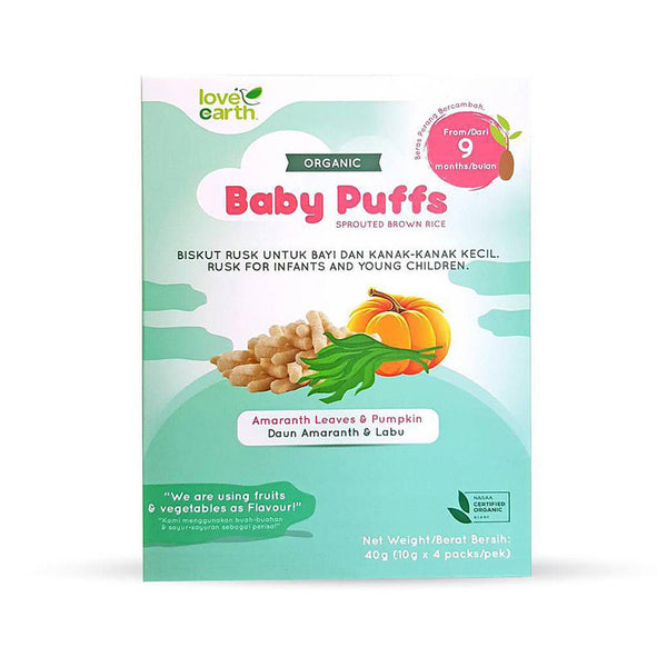 Love Earth Pumpkin And Amaranth Baby Puff 40g (highest price)