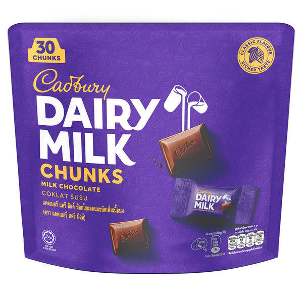 Cadbury Dairy Milk Chunks Chocolate 135g (highest price)