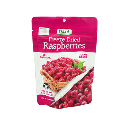 DJ&A Fruity Raspberry Crisps 20g