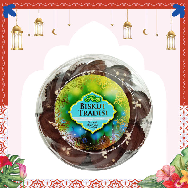 Riang Biskut Coklat Badam Nib 300g