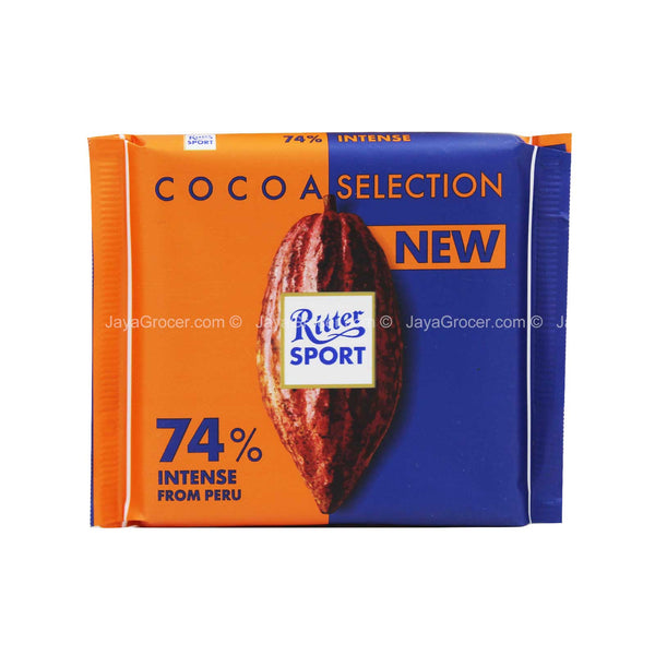 Ritter Sport Peru 74% Cocoa 100g (highest price)