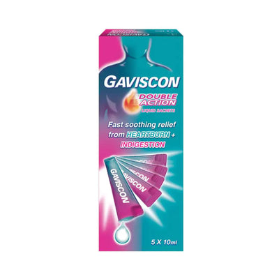Gaviscon Double Action Liquid Sachet 10ml x 5