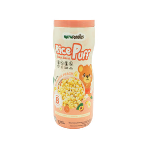 Natufoodies Rice Puff Orange Peach 60g