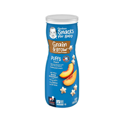Gerber Puffs Peach 42g