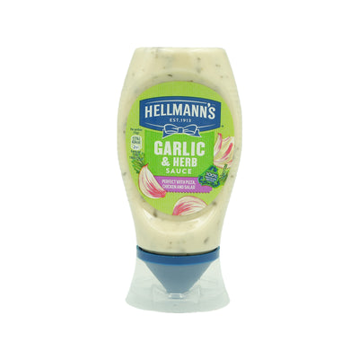 Hellmanns Garlic & Herb Squeezy 250ml