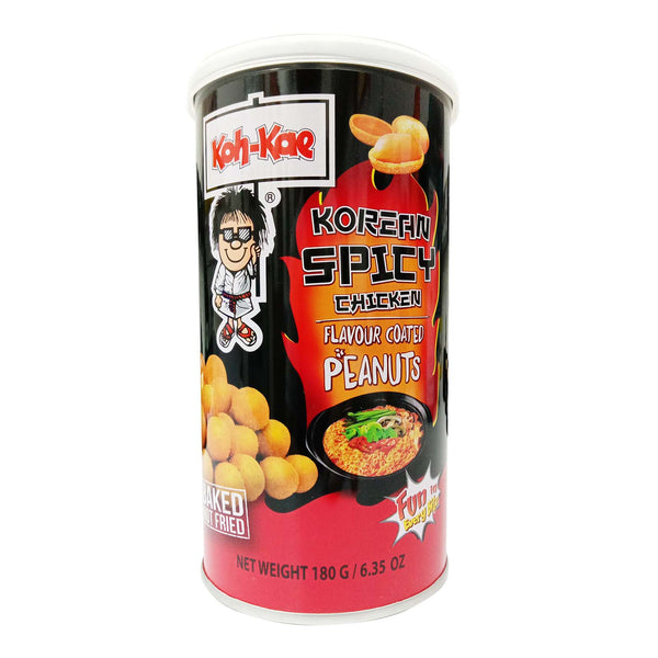 Koh-Kae Korean Spicy Chicken Flavour Coated Peanuts 180g (highest price)