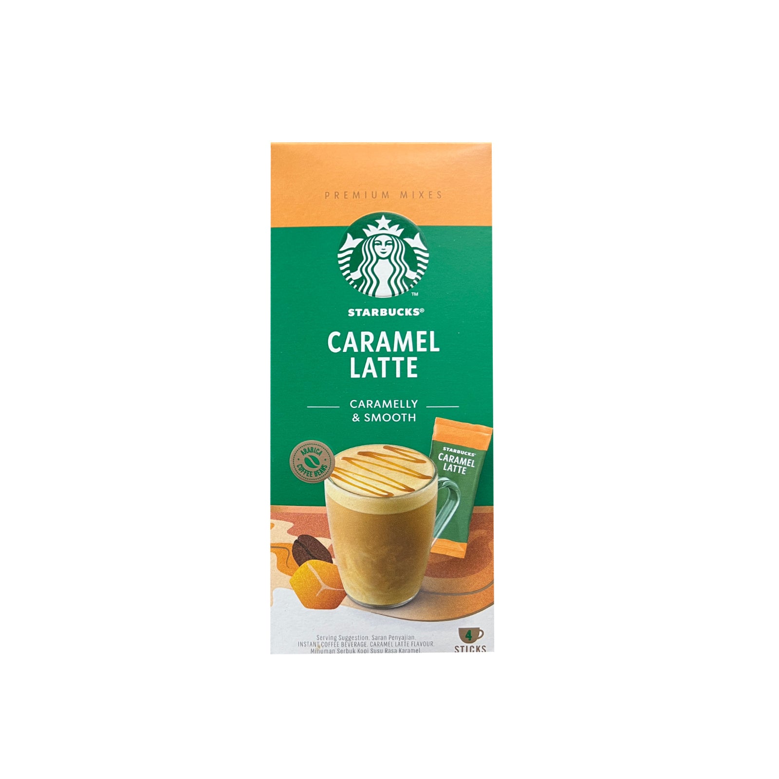 Starbucks Caramel Latte Premium Instant Coffee 23g x 4