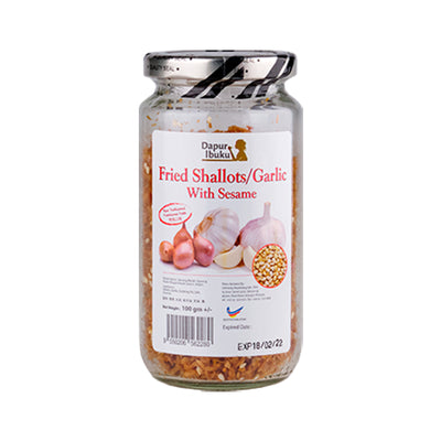 Dapur Ibuku Fried Shallots and Garlic Sesame Oil 100g