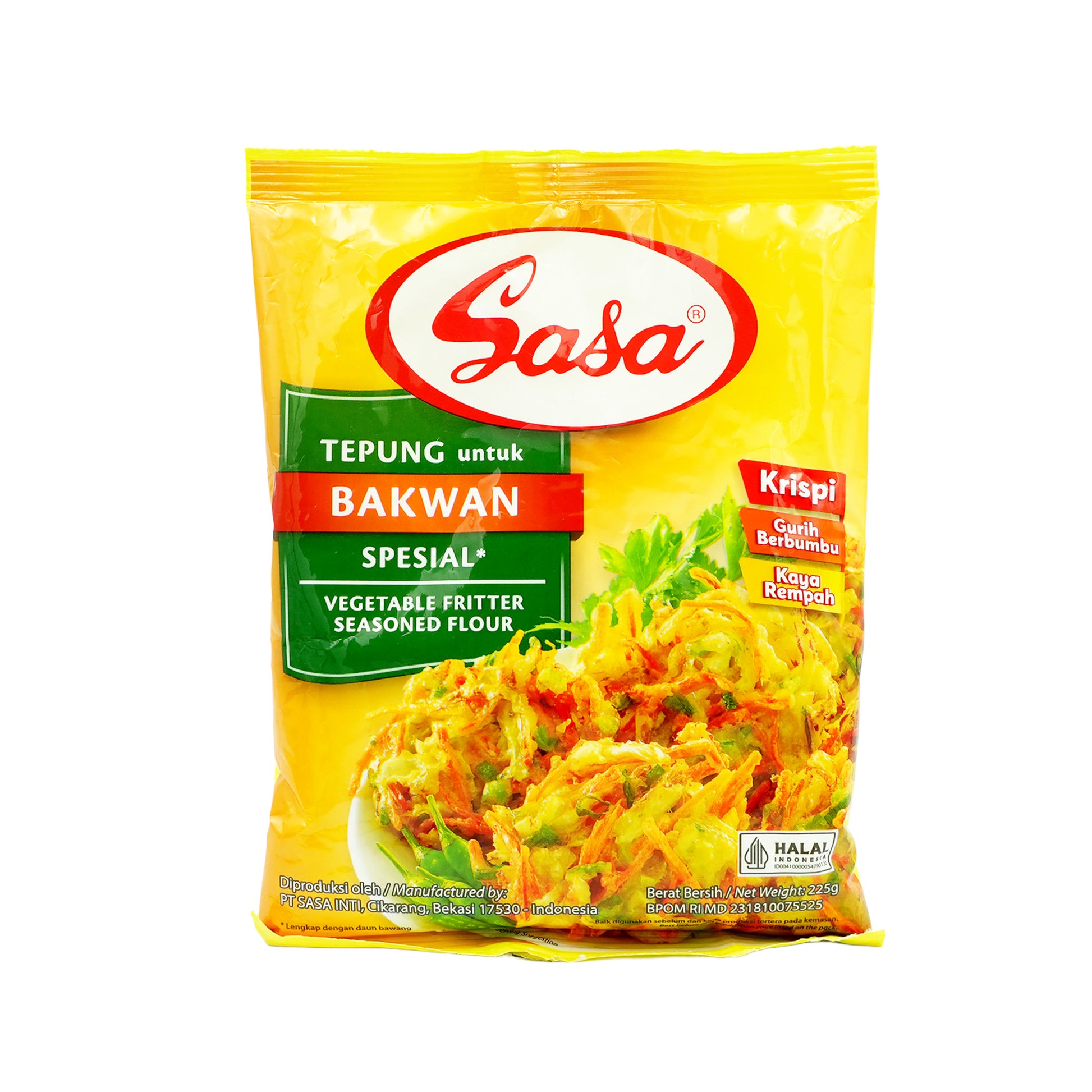Sasa Vege Fritter Seasoned Flour 250g