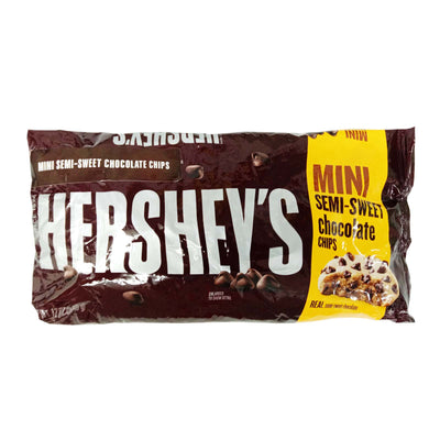 Hersheys Mini Semi-Sweet Chocolate Chips 340g