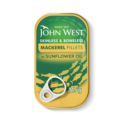 John West Mackerel in Sunflower Oil 115g
