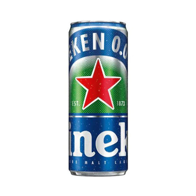 [NON HALAL] Heineken 0.0 Sleek (can) 330ml