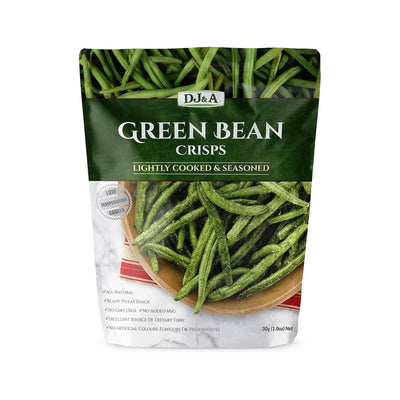 DJ and A Green Beans Crisps 30g
