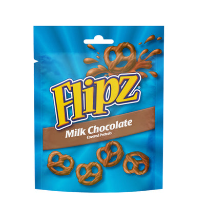 Flipz Milk Chocolate Pretzels 90g