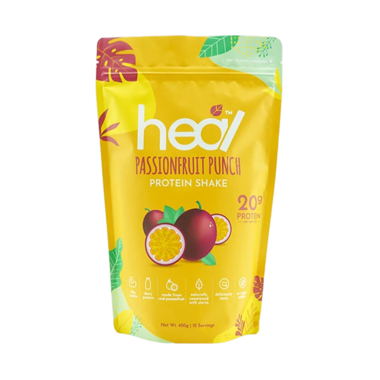 Heal Passionfruit Punch Protein Shake 450g