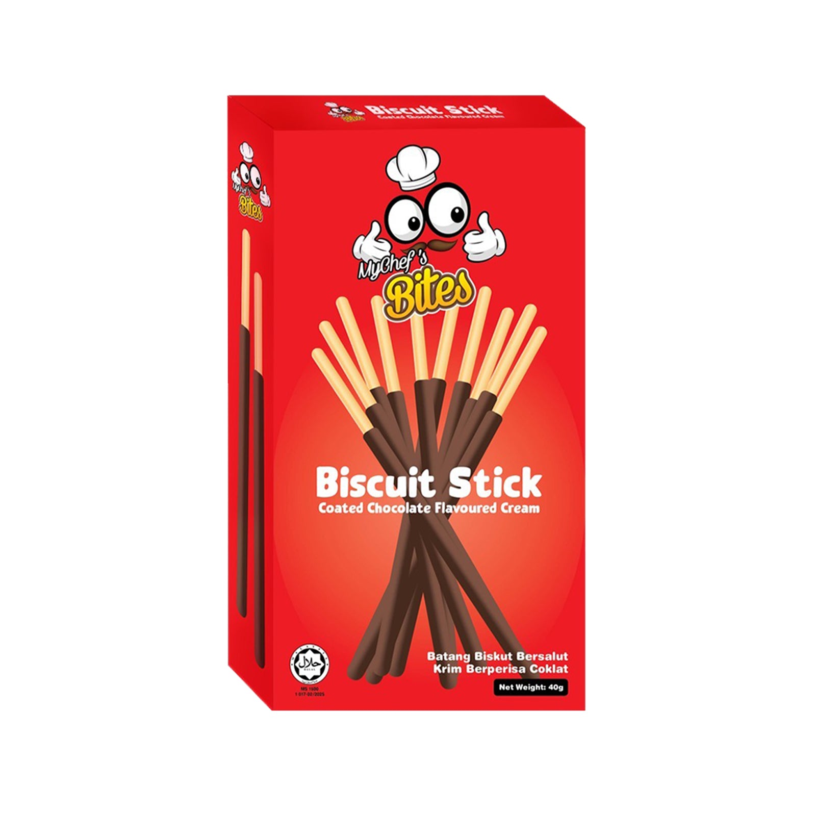 MyChef's Bites Chocolate Stick 40g