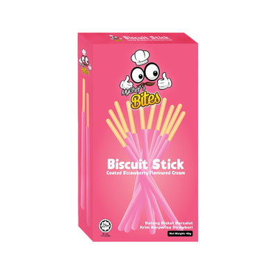 Mychefs Bites Strawberry Stick 40g