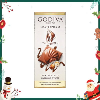 Godiva Milk Chocolate Hazelnut Oyster 83g
