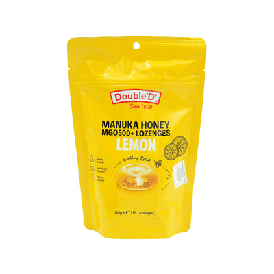 Double D Manuka Honey Lemon Candy 80g
