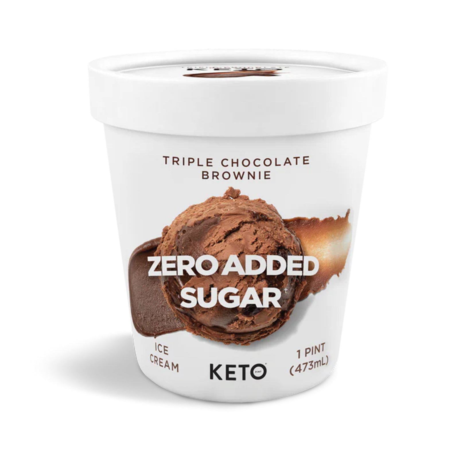 Keto Triple Chocolate Brownie Ice Cream 473ml